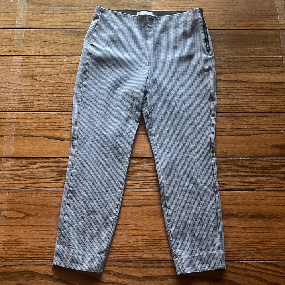 Everlane The Kick Crop Work Pant In Check Size 8 — image 5 of 8
